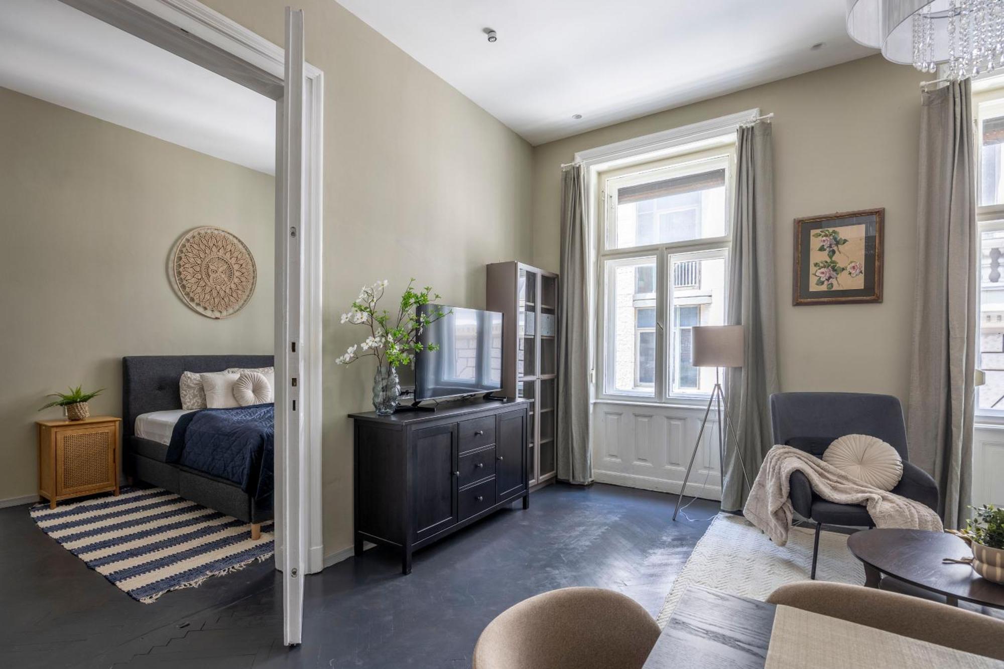 Charming Art Deco Style Apartment In The Heart Of Budapest Kültér fotó